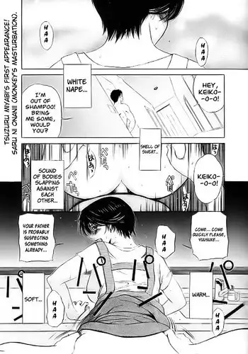 [Miyabi Tsuzuru] Saru ni Onanie | Monkey's Masturbation (COMIC Megastore 2003-07) [English] [shinkage]